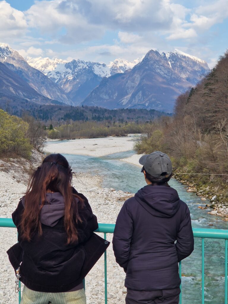 Overlooking the Julian Alps